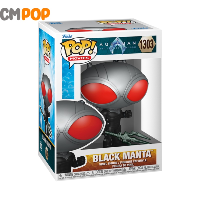 Black Manta - #1303 - Funko POP! - DC - Aquaman and The Lost Kingdom