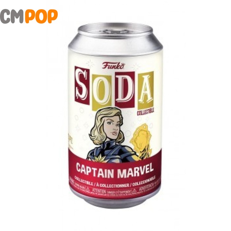 Captain Marvel - Funko Vinyl Soda - Marvel - The Marvels - Chance Of Chase