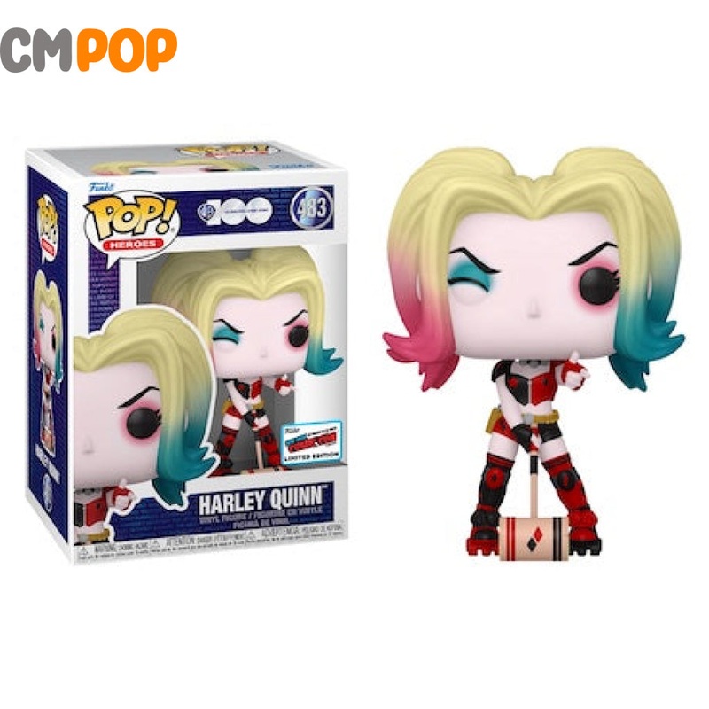 Harley Quinn - #483 - Funko Pop! - DC - NYCC 2023 Stickered Convention Exclusive