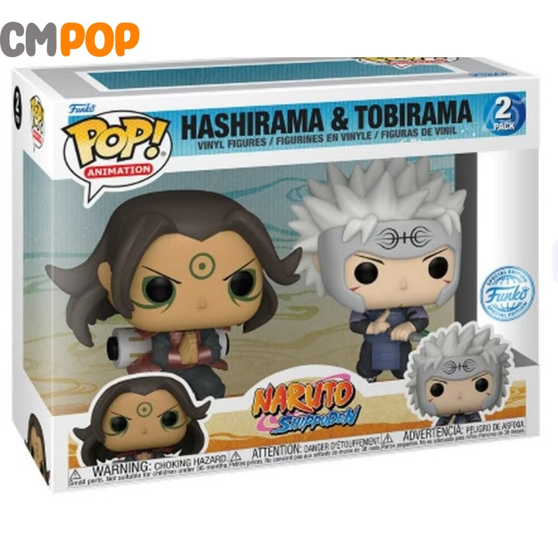 Hashirama & Tobirama- 2 pack - Funko Pop! - Naruto - Special Edition Exclusive