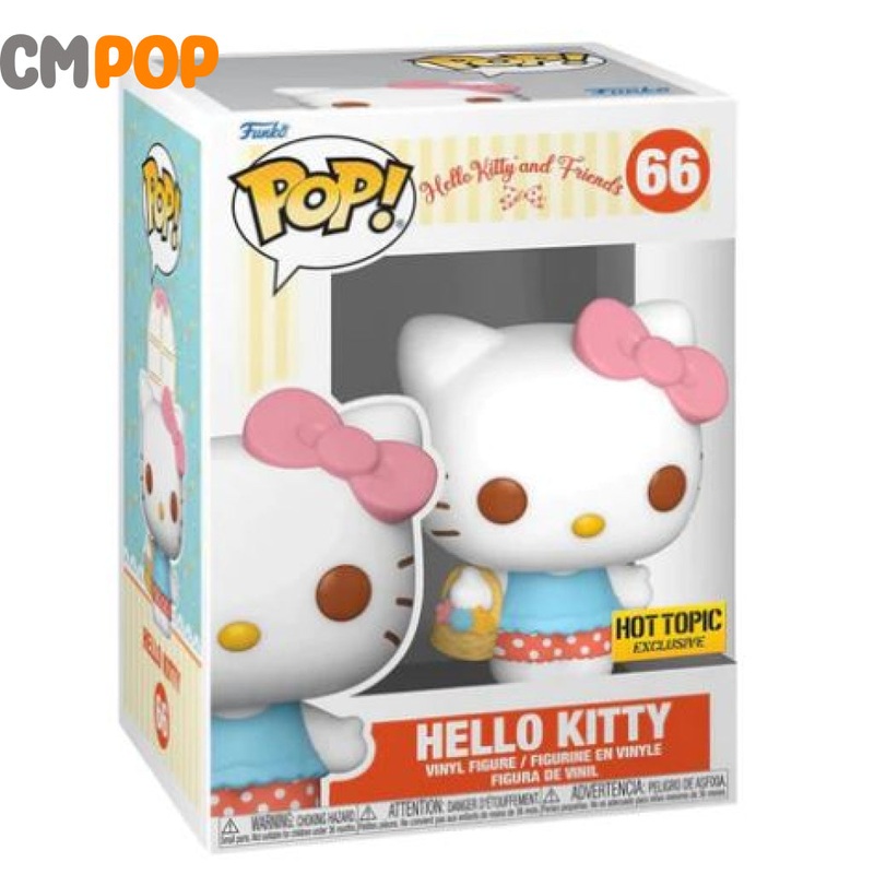 Hello Kitty Hot Topic Exclusive- #66 - Funko Pop! - Animation
