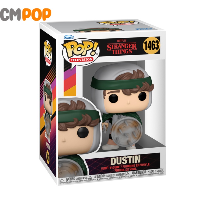 Hunter Dustin w/Shield - #1463 - Funko Pop! - Stranger Things
