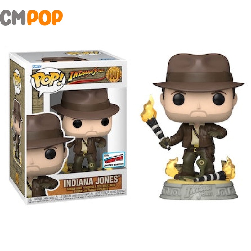 Indiana Jones - #1401- Funko Pop! - NYCC 2023 Stickered Convention Exclusive