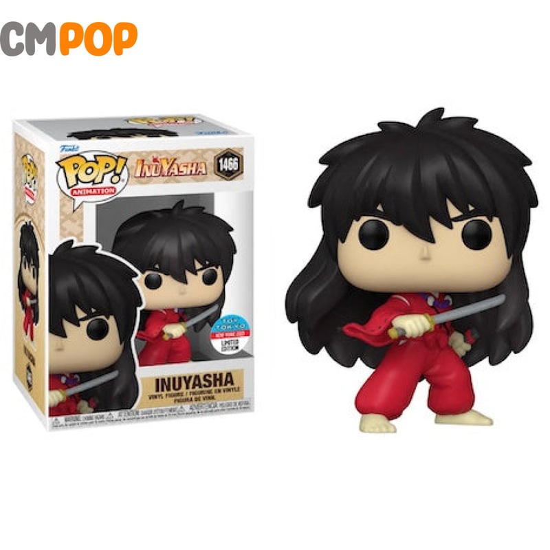 Inuyasha - #1466 - Funko Pop! - NYCC 2023 Stickered Convention Exclusive Toy Tokyo - Inuyasha