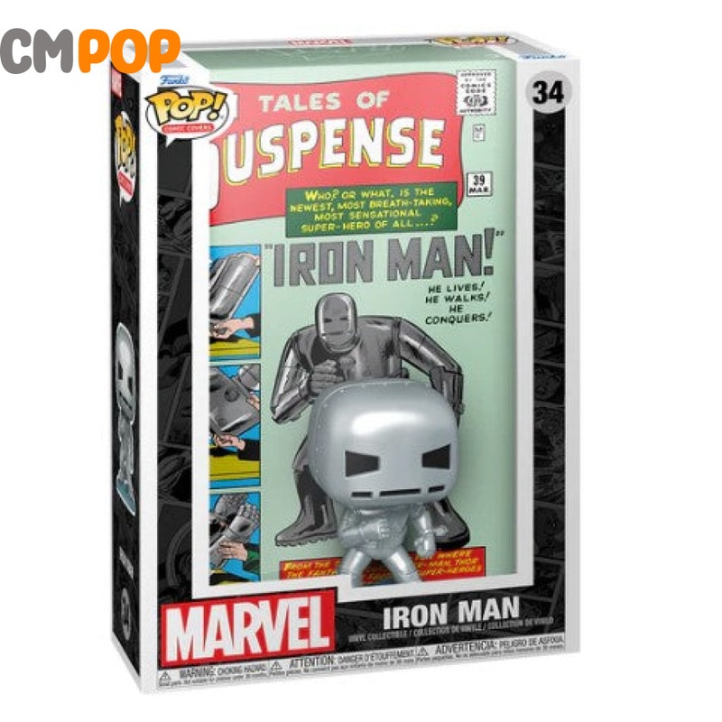 Iron Man - Tales of Suspense POP! Cover - #34 - Funko Pop! - Marvel
