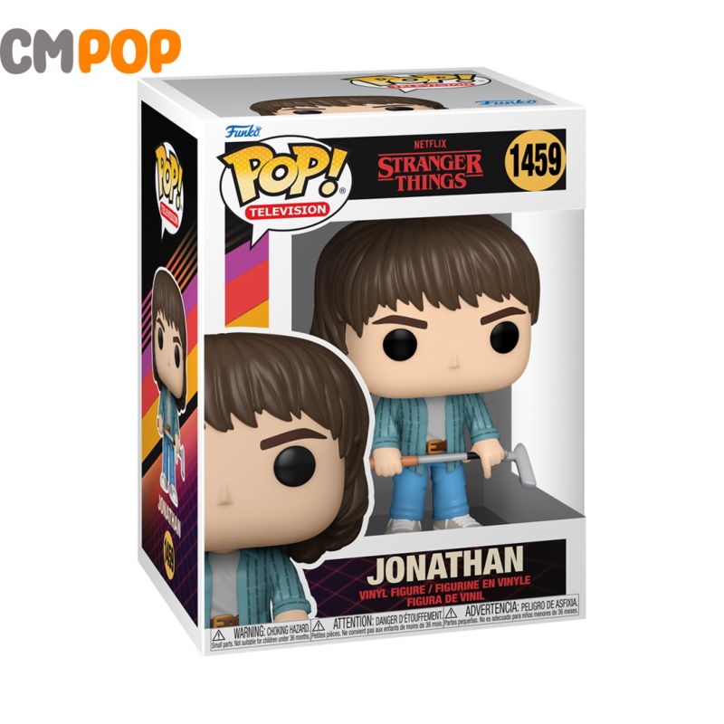 Jonathan w/Golf Club - #1459 - Funko Pop! - Stranger Things