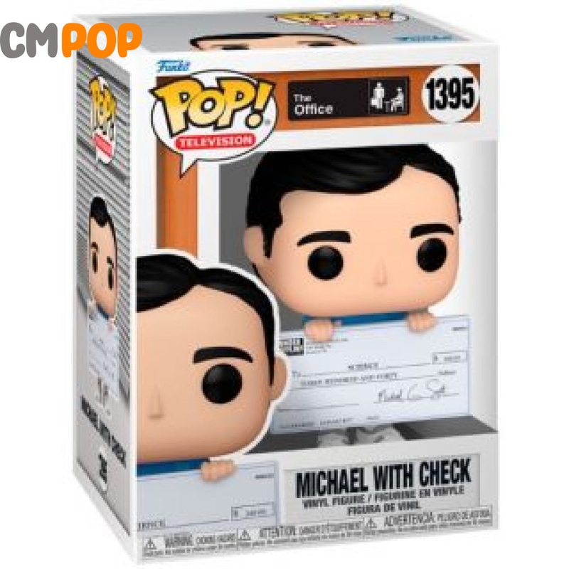 Michael With Check - #1395 - Funko Pop! - The Office