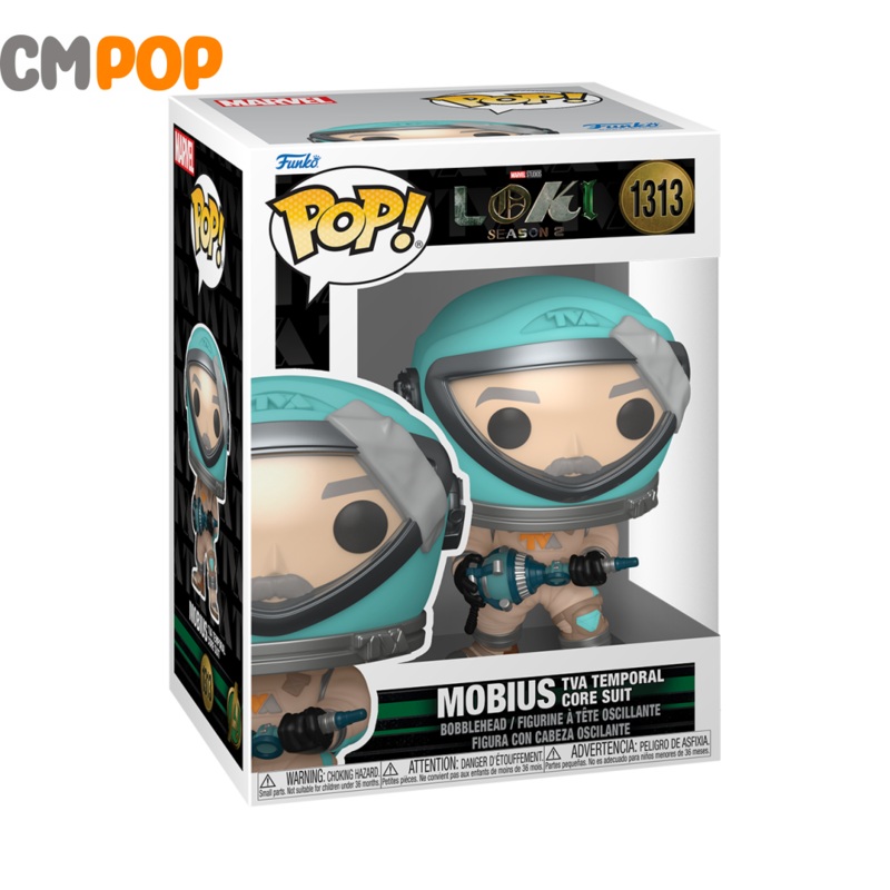Mobius TVA Temporal Core Suit - #1313 - Funko Pop! - Marvel - Loki Season 2
