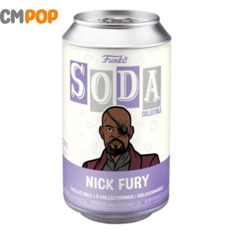 Nick Fury - Funko Vinyl Soda - Marvel - The Marvels - Chance Of Chase