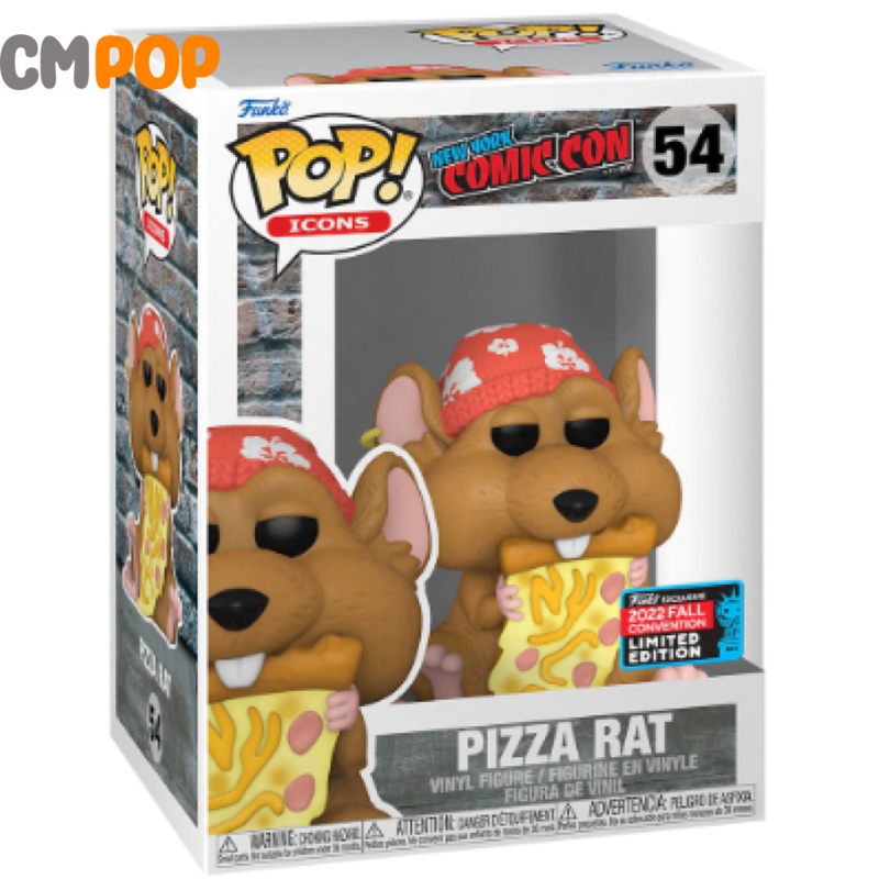 Pizza Rat - #54 - Funko Pop! - NYCC 2022 Stickered Convention Exclusive