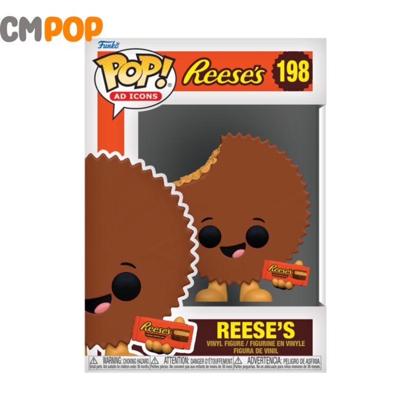Reese's - #198 - Funko Pop! - Candy Package - Ad Icons