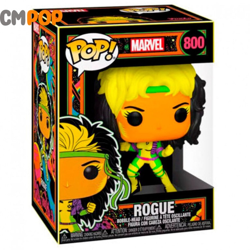 Rogue Black Light - #800 - Funko Pop! - Marvel - X-Men