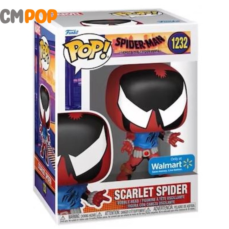 Scarlet Spider Walmart Exclusive- #1232 - Funko Pop! - Marvel Across The Spiderverse