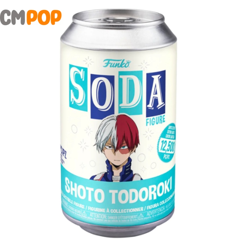 Shoto Todoroki - Funko Vinyl Soda - 12,500 Pieces - My Hero Academia - Anime - Chance Of Chase