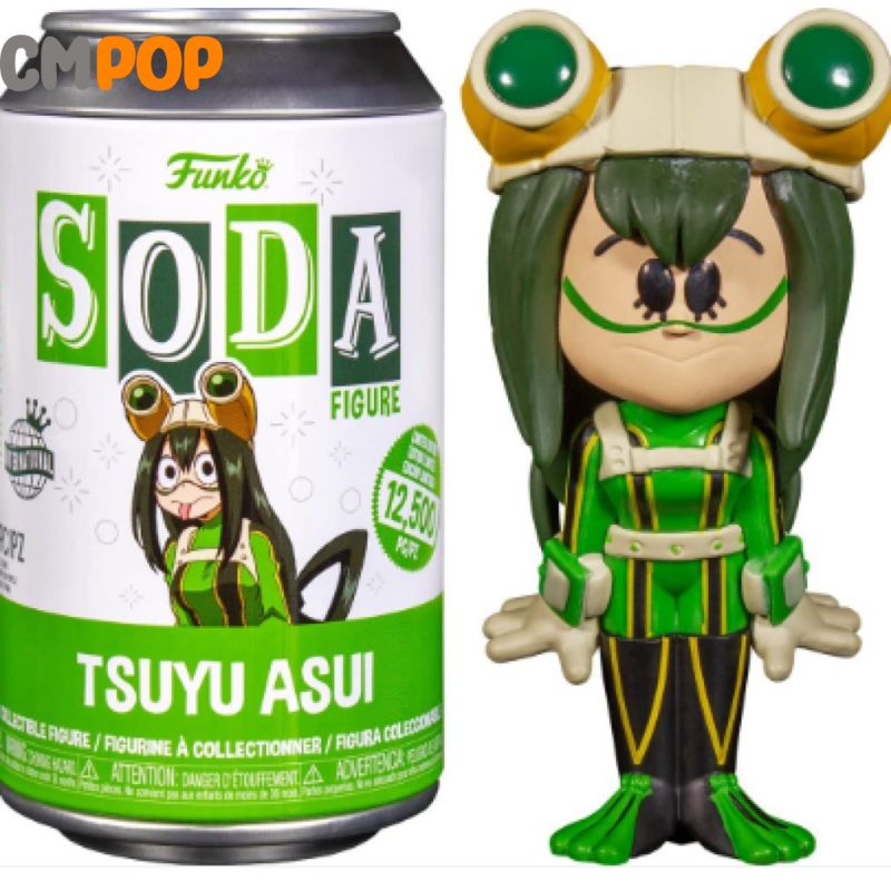 Tsuyu Asui - Funko Vinyl Soda - 12,500 Pieces - My Hero Academia - Anime - Chance Of Chase