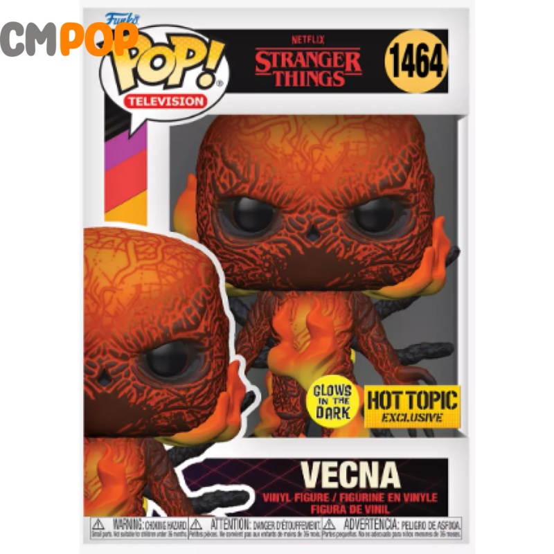 Vecna GITD - #1464 - Funko Pop! - Hop Topic Exclusive - Stranger Things