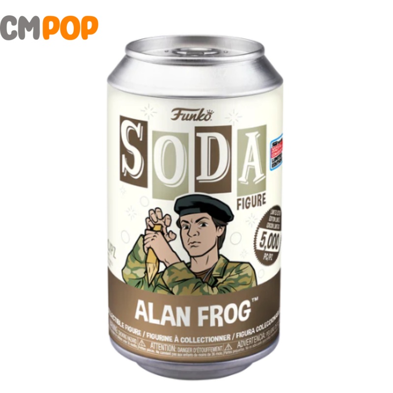 Alan Frog - Funko Vinyl Soda - 5000 Pieces - The Lost Boys - Chance Of Chase - NYCC 2023 Stickered Con Exclusive