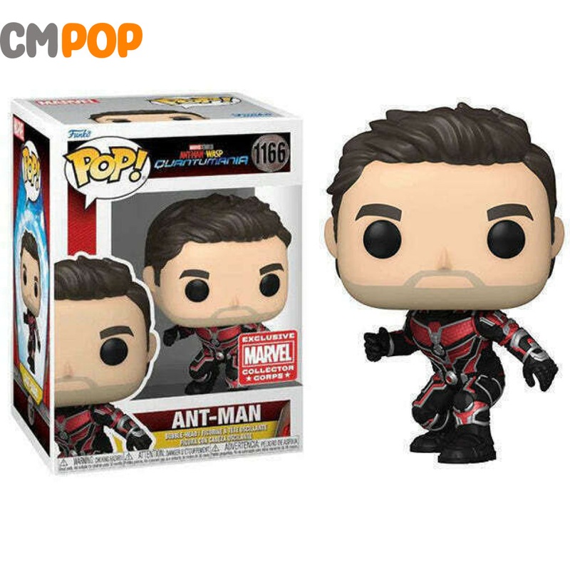 Ant-Man - #1166 - Funko Pop! - Marvel Ant-Man & The Wasp - Collector Corps Exclusive