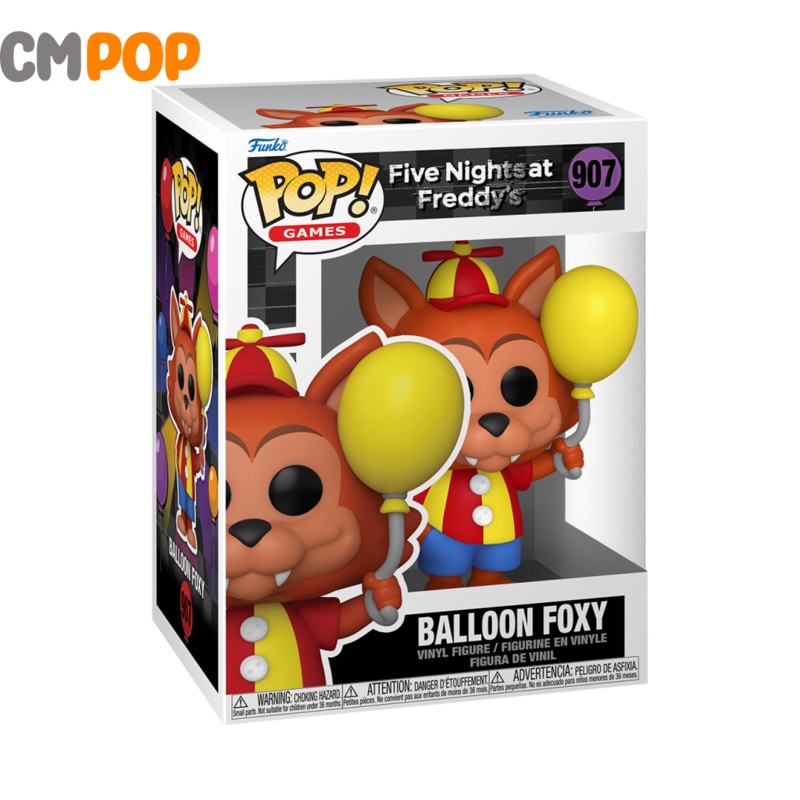Balloon Foxy - #907 - Funko Pop! - Five Nights At Freddys