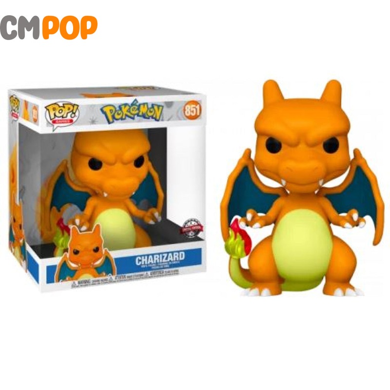 Charizard - Funko Pop! - # 851 -  Jumbo 10 Inch- Pokemon