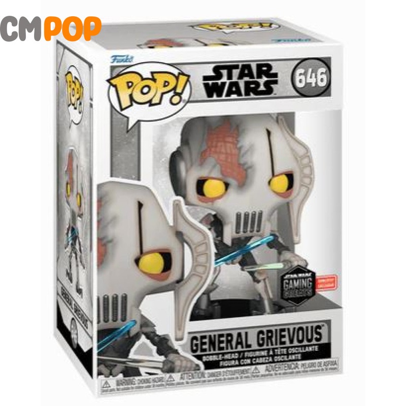 General Grievous - #646 - Funko Pop! - Star Wars Gaming - Gamestop Exclusive