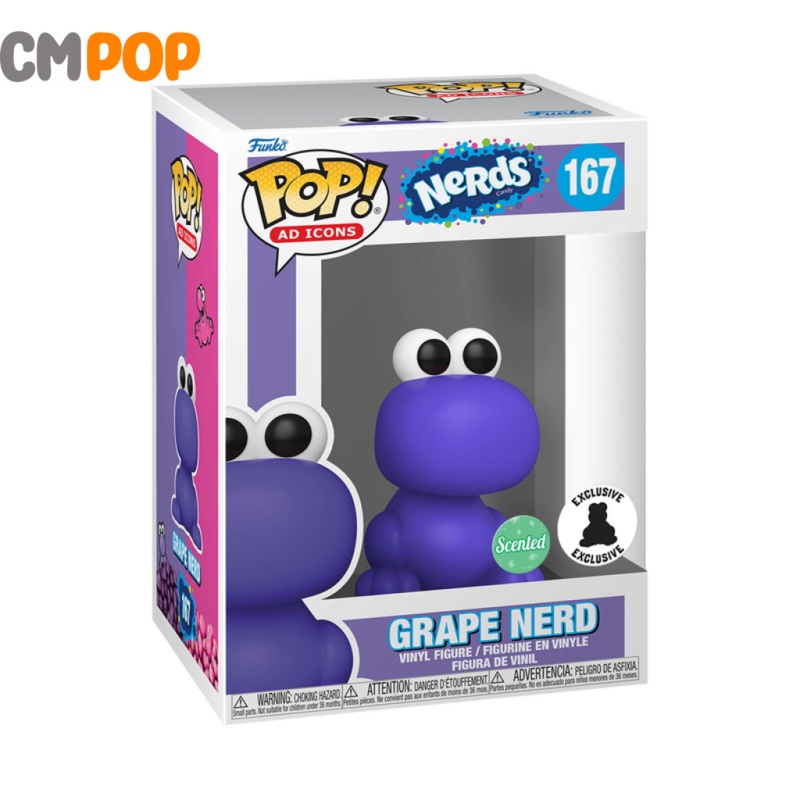 Grape Nerd Scented - #167 - Funko Pop! - Nerds Candy Exclusive - It's Sugar Exclusive - Ad Icons