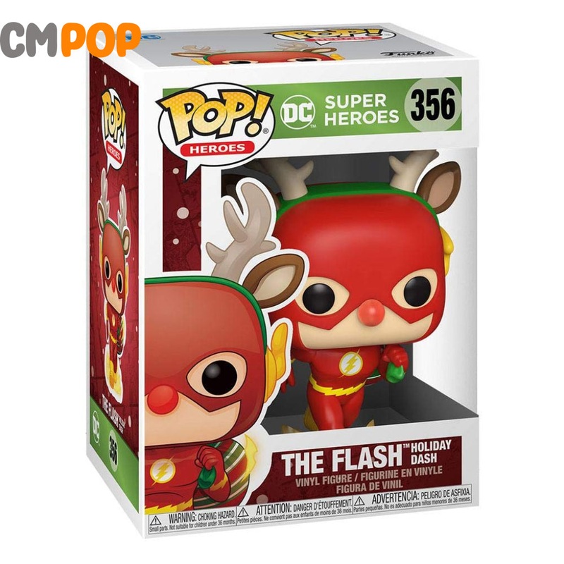Holiday Flash - #356 - Funko Pop! - The Flash - DC