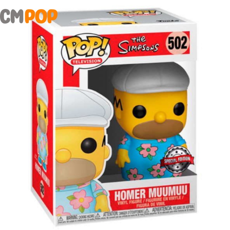 Homer Muumuu - #502 - Funko Pop! - The Simpsons - Special Edition Exclusive