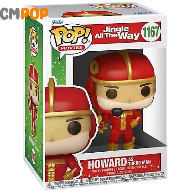 Howard As Turbo Man - #1167 - Funko Pop! - Jingle All The Way - Movies