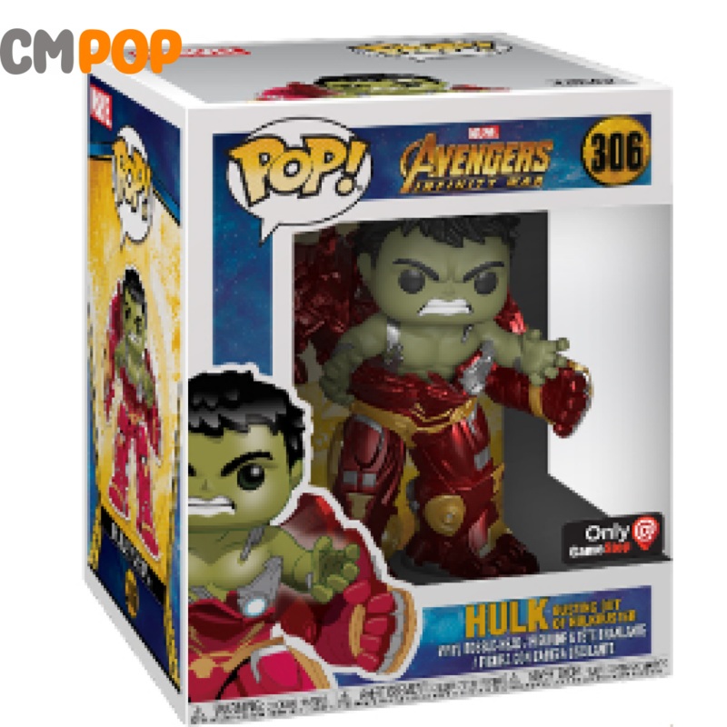 Hulk Bursting Out Of Hulkbuster - #306 - Funko Pop! - Avengers Infinity War - Gamestop Exclusive