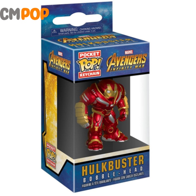 Hulkbuster- Pocket Funko Pop! Keychain - Marvel