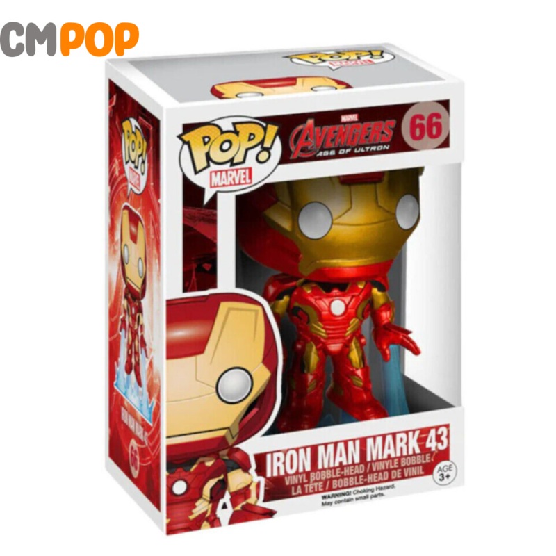 Iron Man - #66 - Funko Pop! - Marvel - 5/10 Condition