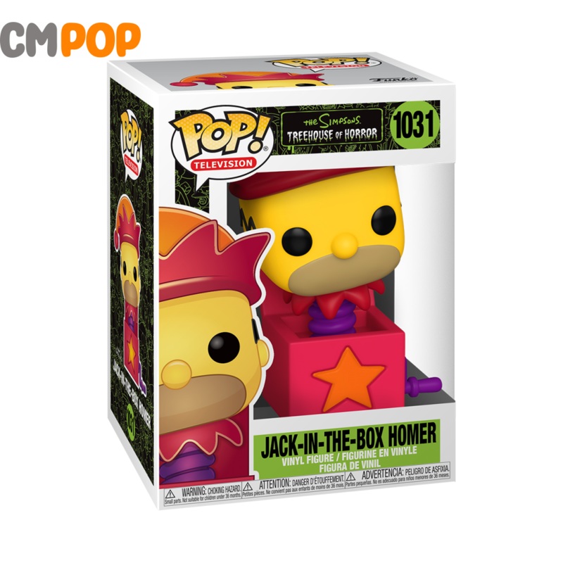 Jack In The Box Homer - #1031 - Funko Pop! - The Simpsons