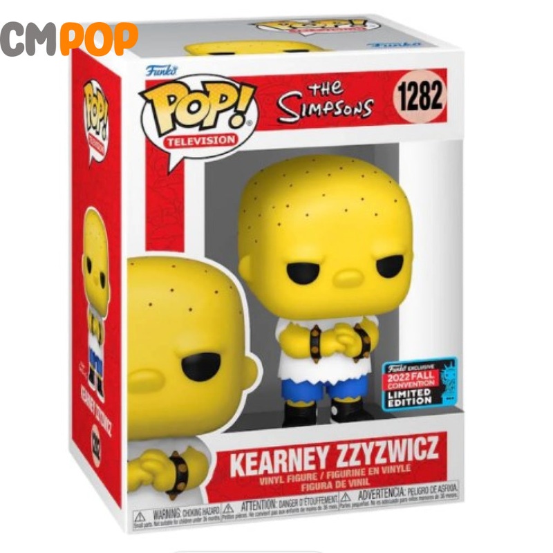 Kearney Zzyzwicz - #1282 - Funko Pop! - The Simpsons - NYCC Exclusive