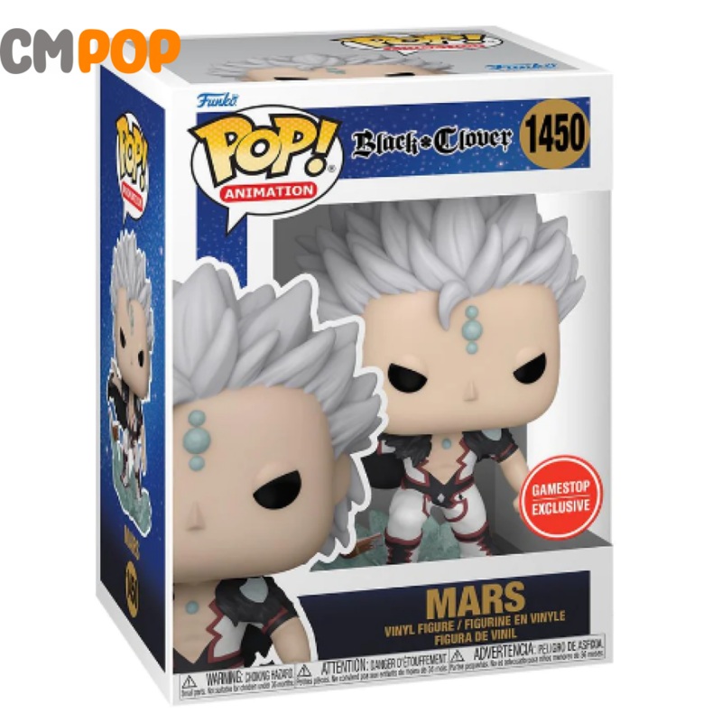Mars #1450 - Funko Pop! - Gamestop Exclusive - Black Clover