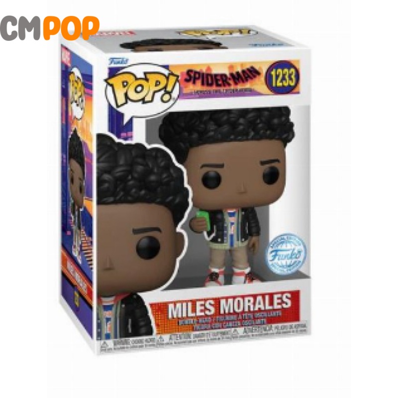 Miles Morales - #1233 - Funko Pop! - Spider-man Across The Spiderverse - Marvel - Special Edition Exclusive