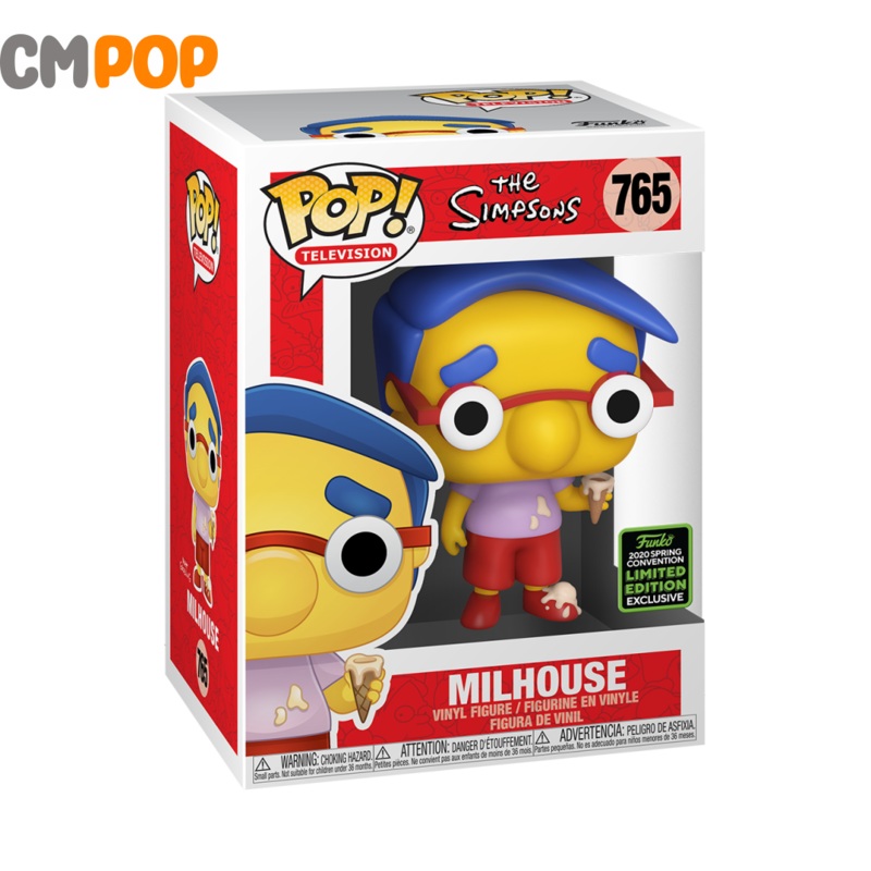 Milhouse - #765 - Funko Pop! - The Simpsons - Spring Con 2020 Exclusive
