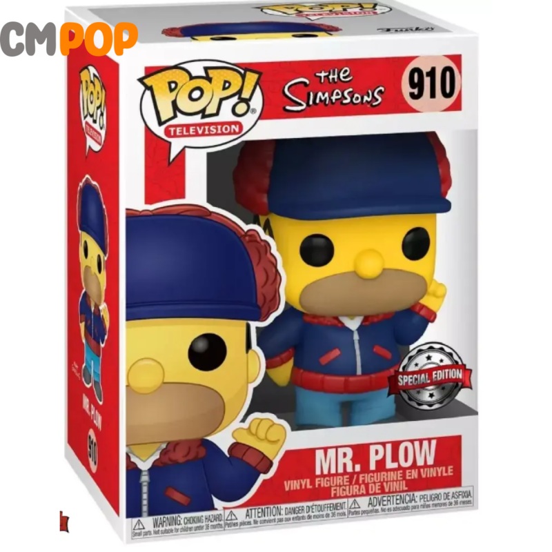 Mr Plow - #910 - Funko Pop! - The Simpsons - Special Edition Exclusive