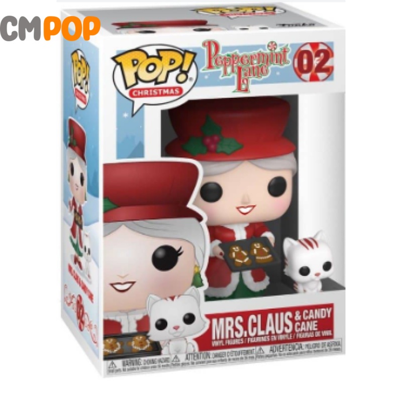 Mrs Claus & Candy Cane - #02- Funko Pop! - Peppermint Lane - Christmas