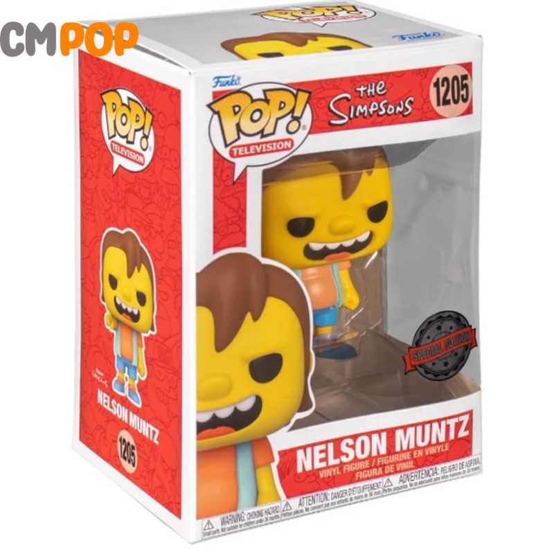 Nelson Muntz - #1205 - Funko Pop! - The Simpsons - Special Edition Exclusive