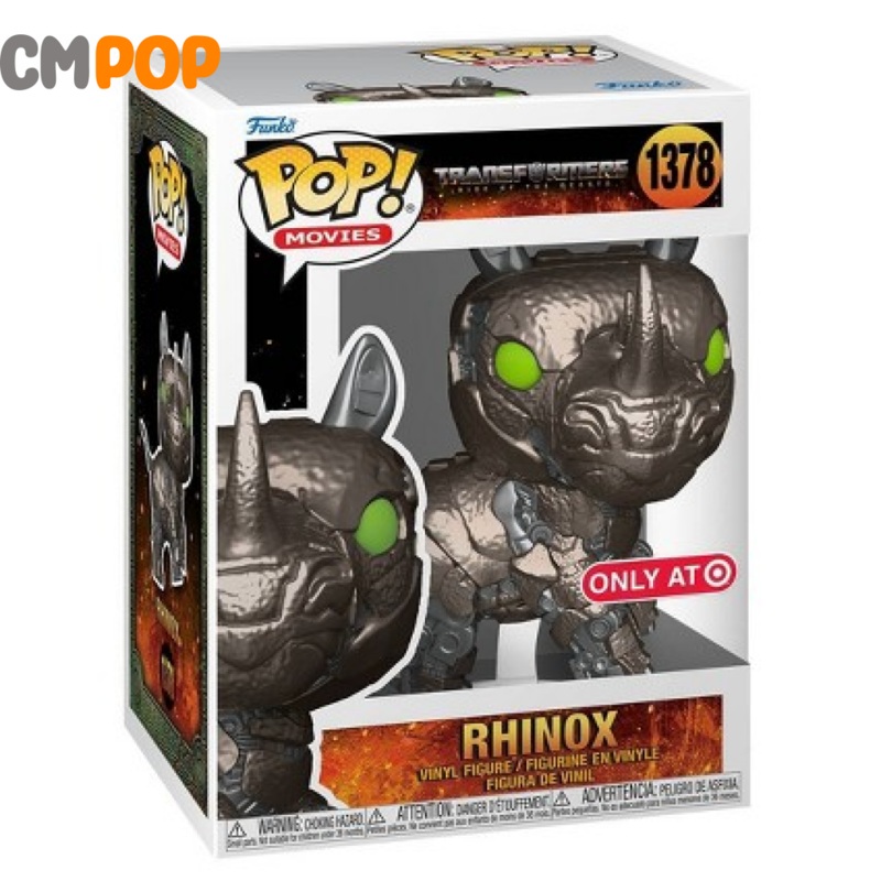 Rhinox - #1378 - Funko Pop! - Transformers Rise Of The Beasts - Target Exclusive