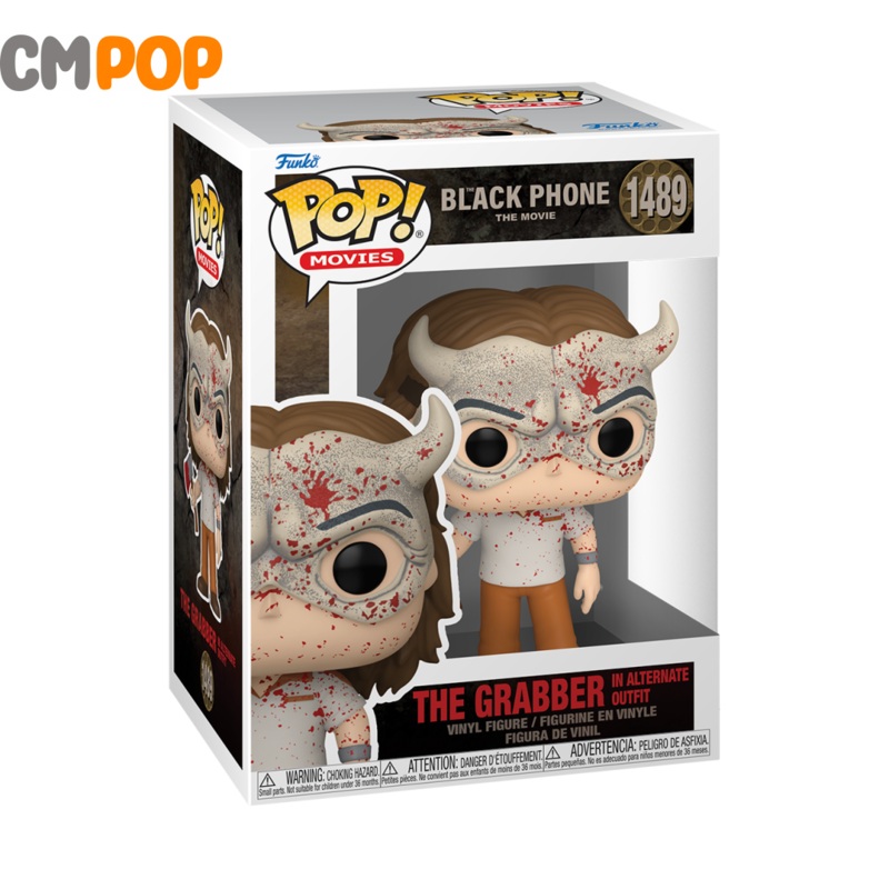 The Grabber in alternate outfit - #1489 - Funko Pop! - Black Phone - Horror
