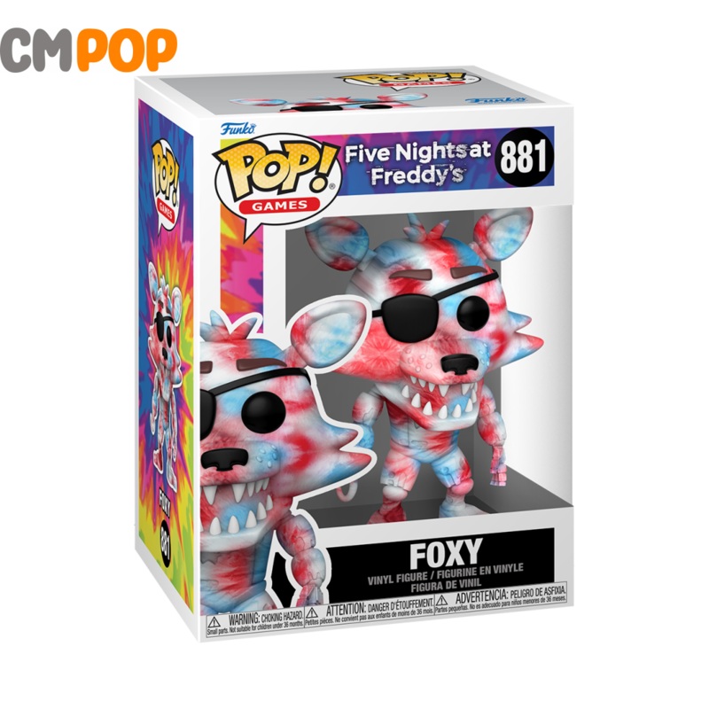 TieDye- Foxy - #881 - Funko Pop! - Five Nights At Freddys