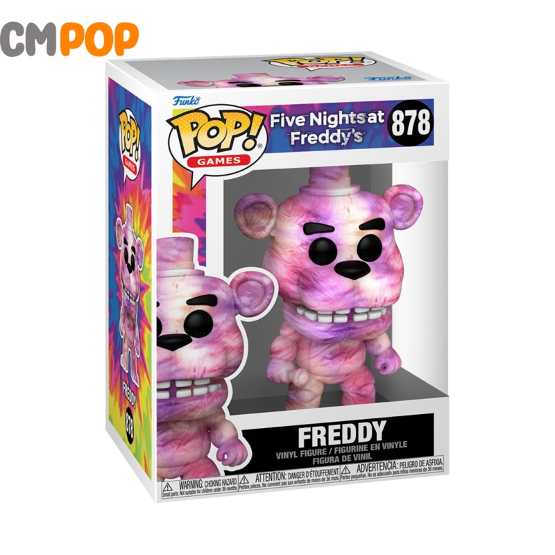 TieDye- Freddy - #878 - Funko Pop! - Five Nights At Freddys