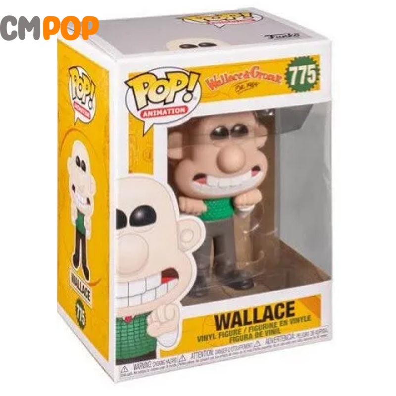 Wallace - #775- Funko Pop! - Wallace And Grommet - Animation