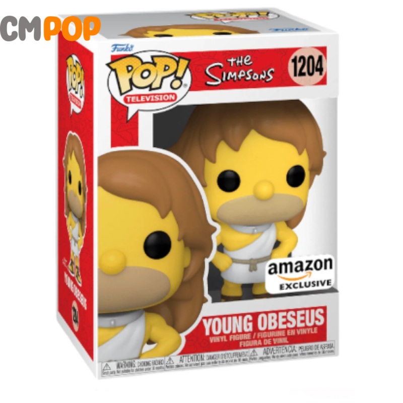 Young Obeseus - #1204 - Funko Pop! - The Simpsons - Amazon Exclusive