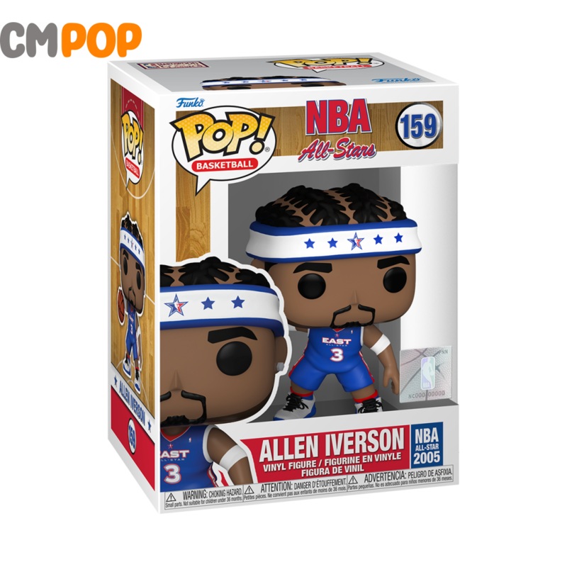 Allen Iverson - #159 - Funko Pop! - NBA All Star Legends