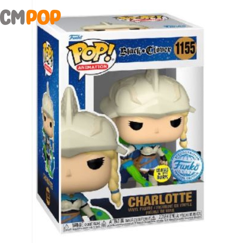 Charlotte (Charla) - #1155 - Funko Pop! - Black Clover - GITD - Special Edition