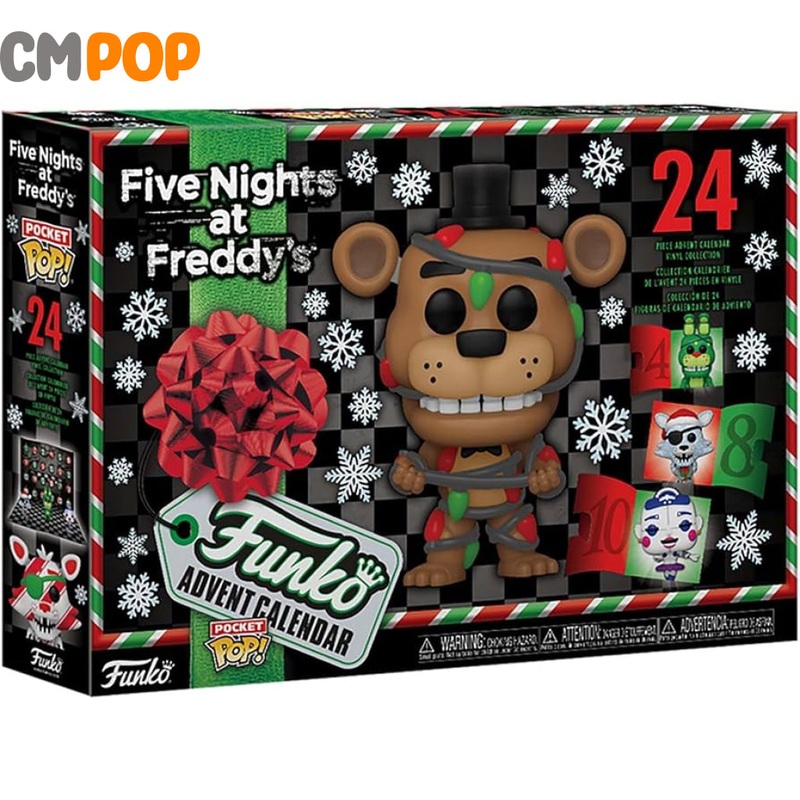 Five Nights At Freddy's 2023 Advent Calendar - 24 Piece - Funko Pop! - Christmas