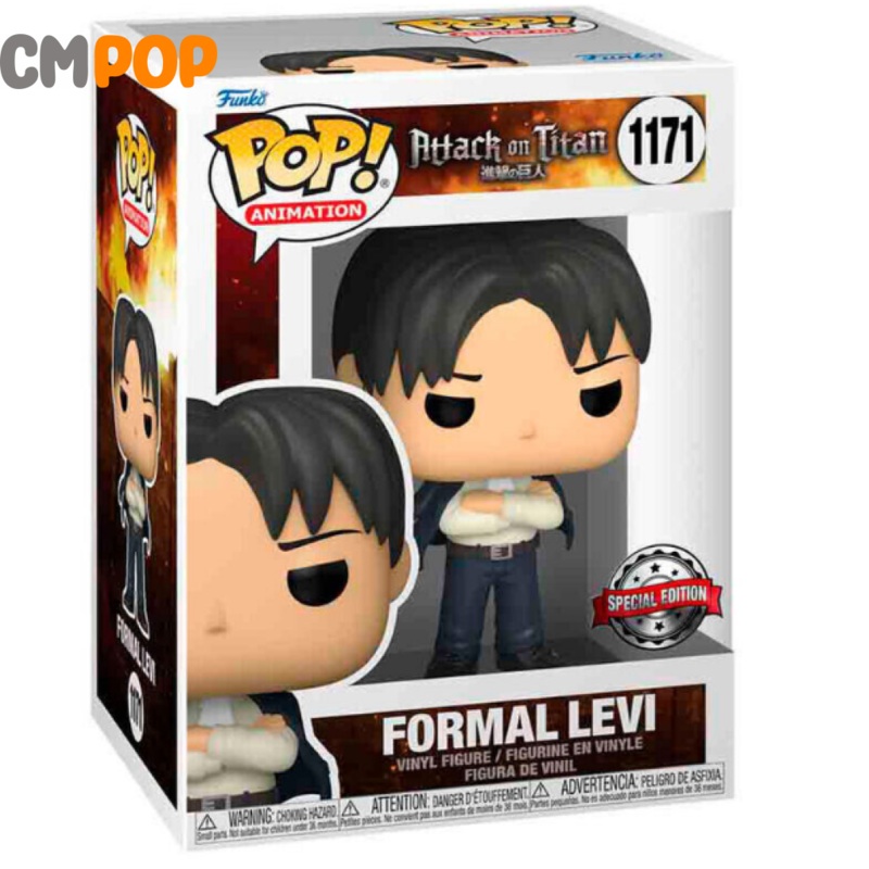 Formal Levi - #1171 - Funko Pop! - Attack on Titan - Special Edition